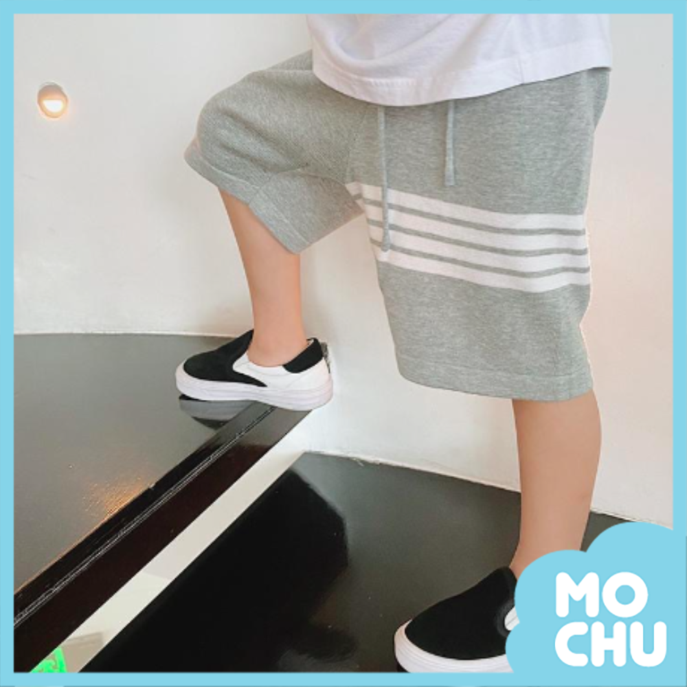 線條素面休閒短褲(二色)
