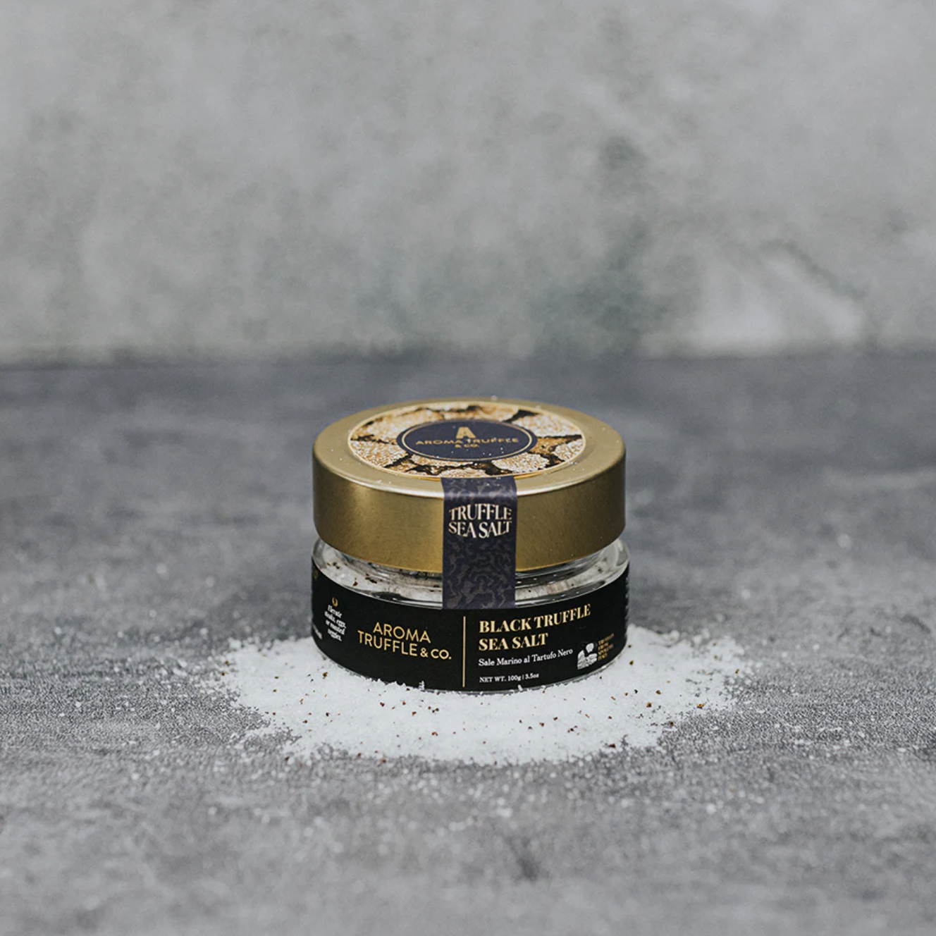Aroma Black Truffle Sea Salt (with real truffle bits)