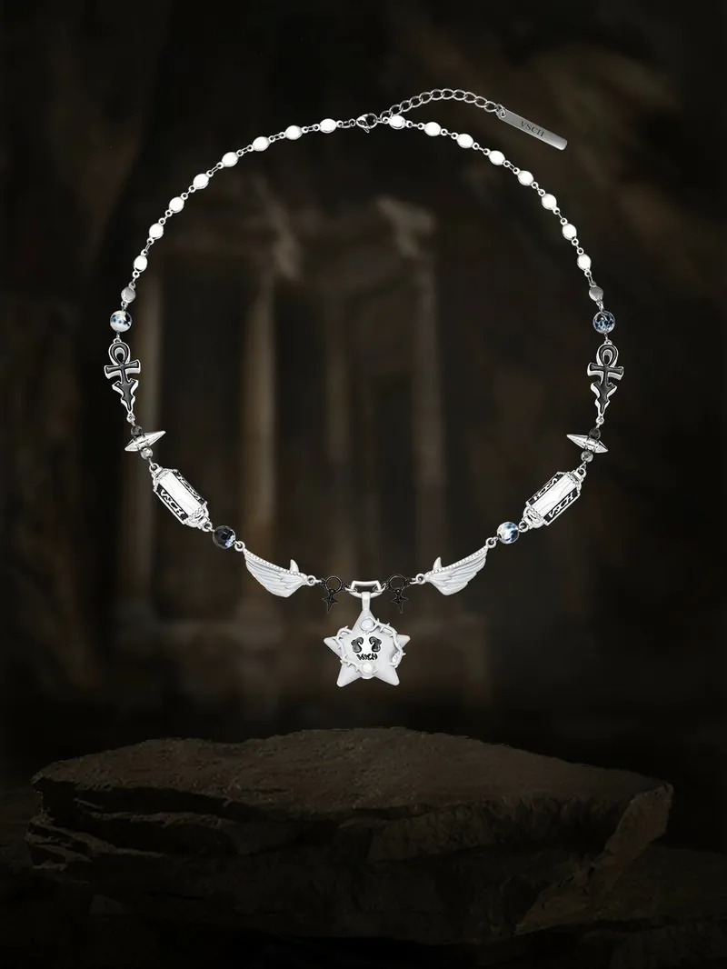 VSCH "PSY.P聯名" 荆棘幸運星笑臉項鍊