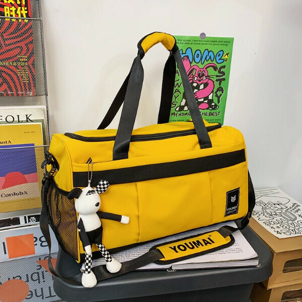 Hot Selling Travel Bags Shoulder Bags Crossbody Bags Handbags [Yellow] Size [Single Bag with Pendant]
