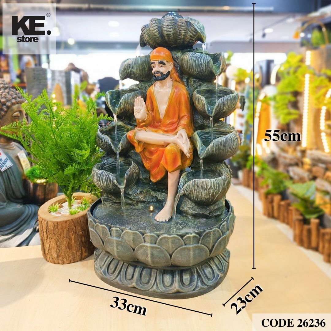 INDOOR WATER FOUNTAIN SAI BABA CODE 26236