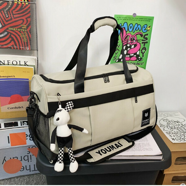 Hot Selling Travel Bags Shoulder Bags Crossbody Bags Handbags [Khaki Color] Size [Single Bag with Pendant]