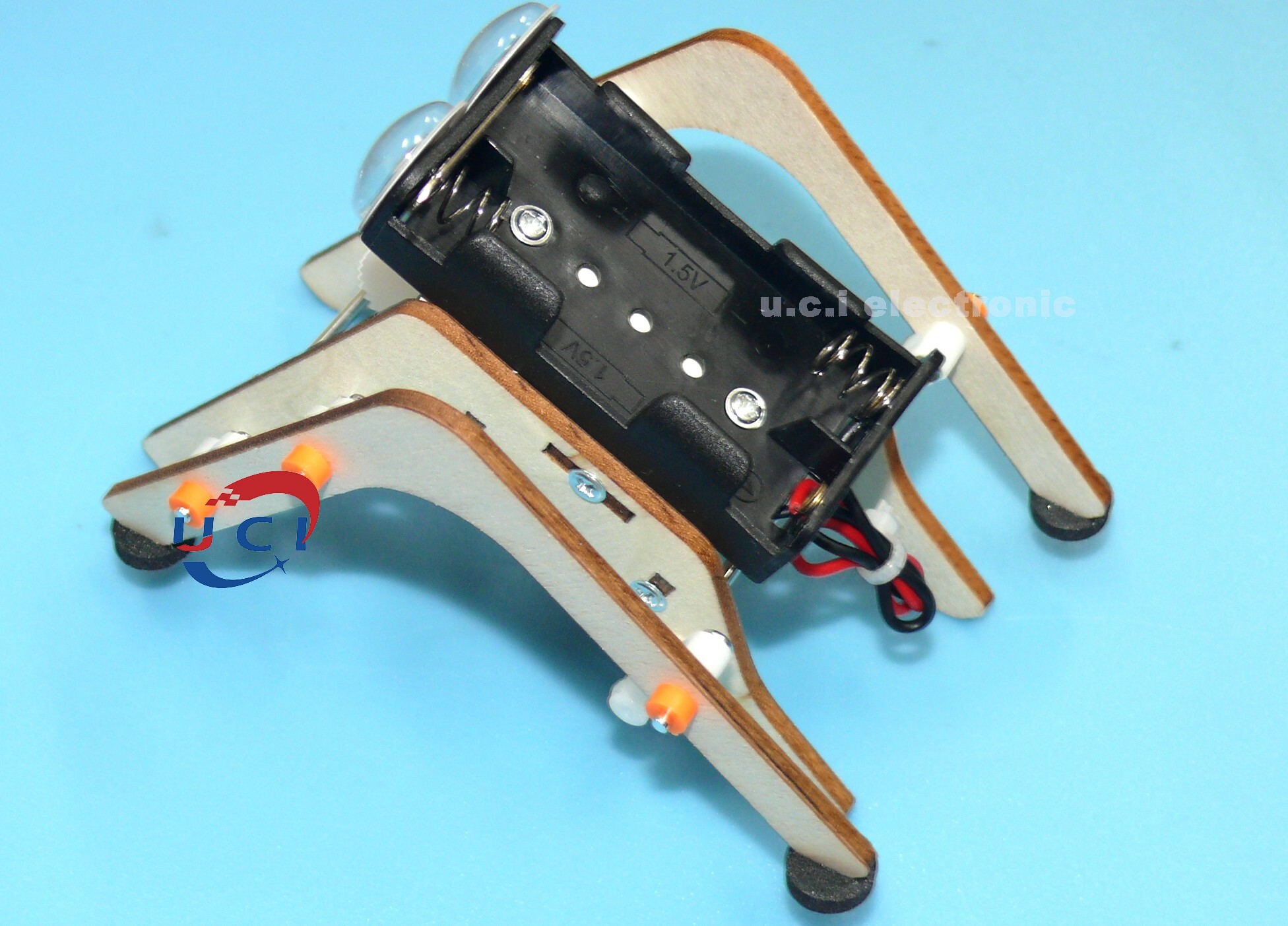 【UCI電子】(二X-3) DIY材料包 蜘蛛 仿生機器人 科學實驗STEM教育益智器材 散件出貨