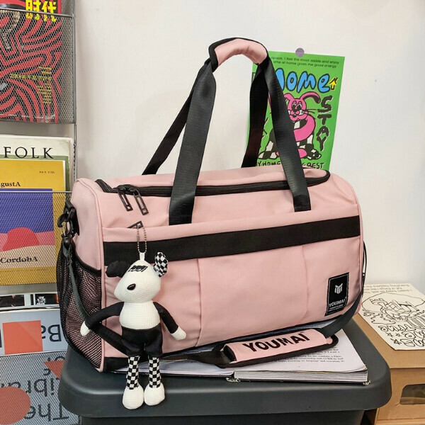 Hot Selling Travel Bags Shoulder Bags Crossbody Bags Handbags [Pink] Size [Single Bag with Pendant]