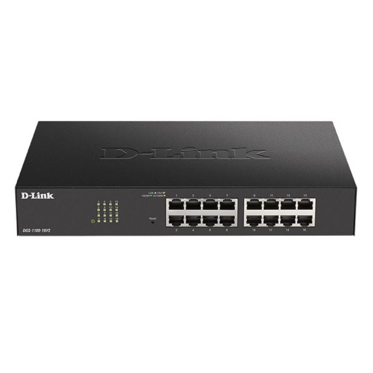 D-Link 友訊 D-Link DGS-1100-16V2 Layer 2 Gigabit 簡易網管型交換器