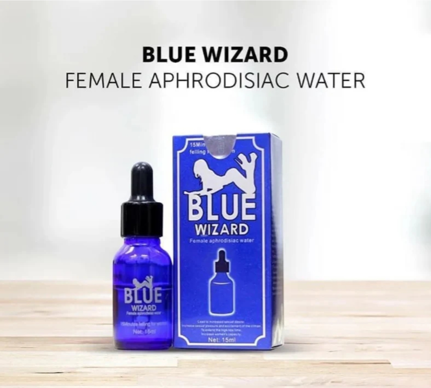 美國 BLUE WIZARD 催情水 (15ml)