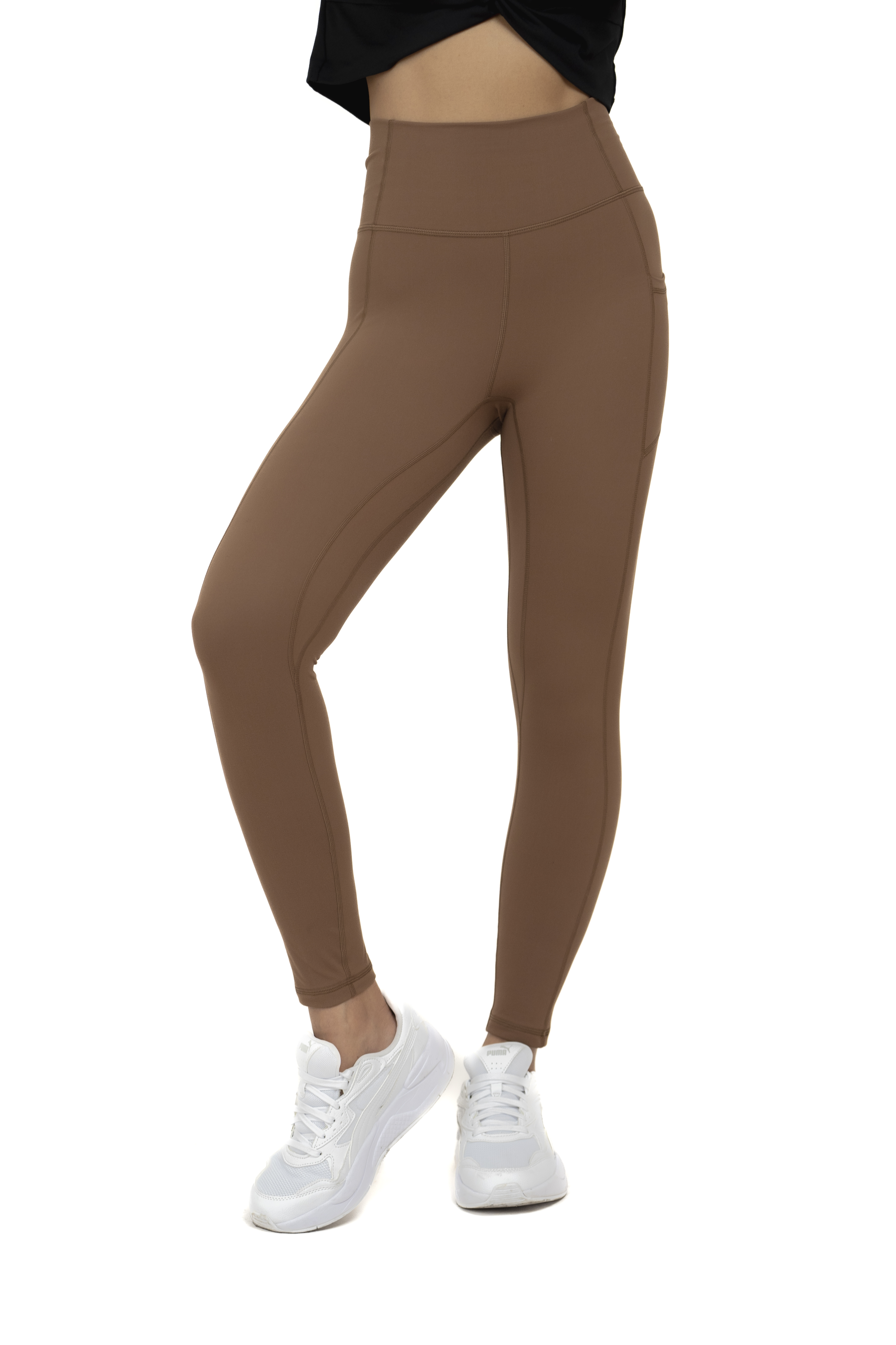 彈性緊身褲 摩卡拿鐵 T0020CL M/L