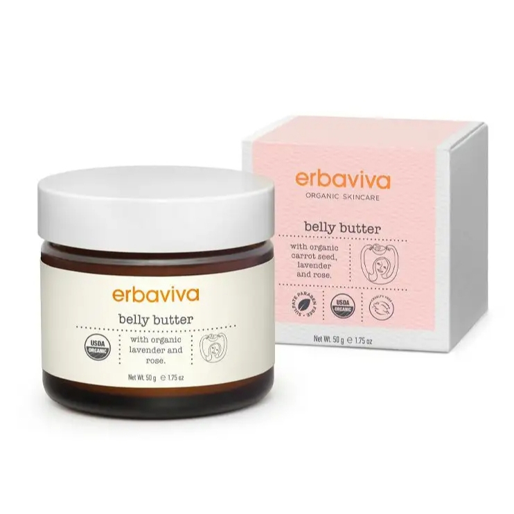 【樂森藥局】 美國 erbaviva USDA 媽咪孕肚撫紋膏 50g(27/2)