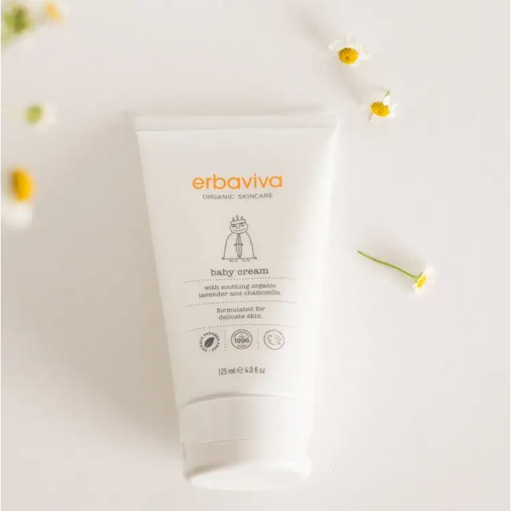 【樂森藥局】 美國 erbaviva USDA 寶寶開心保濕乳霜 125ml(有效:27/09)