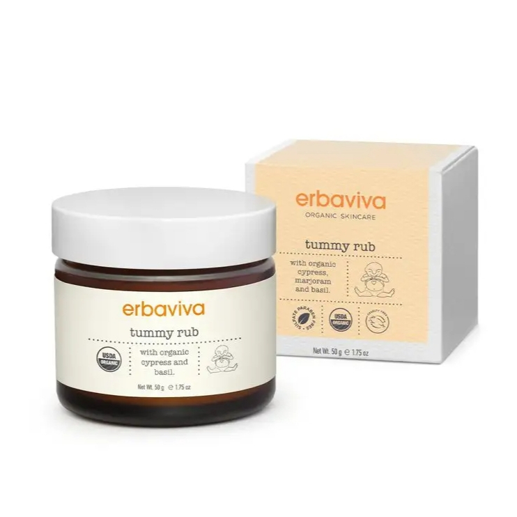 【樂森藥局】 美國 erbaviva USDA 寶寶不哭肚肚安撫膏 50g