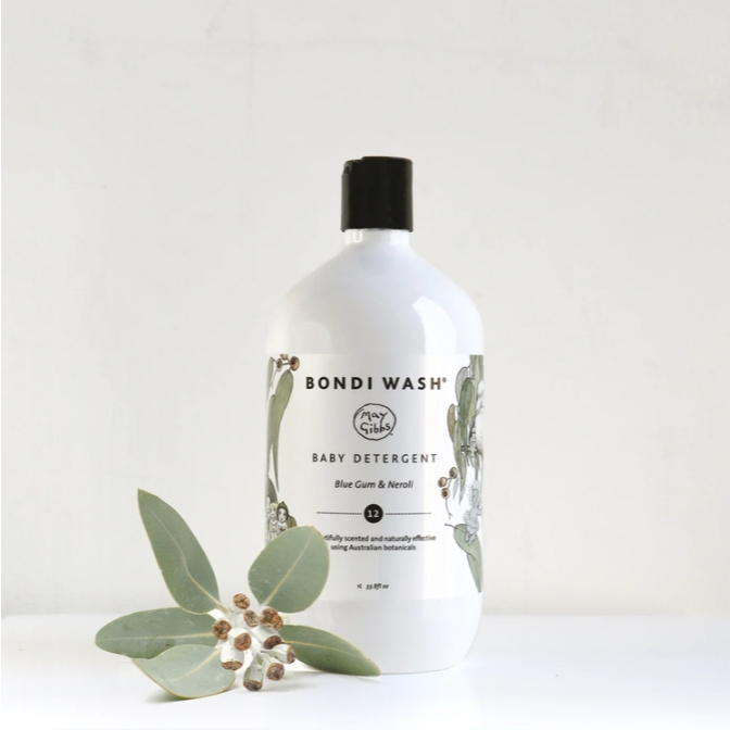 【樂森藥局】BONDI WASH 藍桉和橙花寶寶洗衣精125ml、1L、MAY GIBBS限定版