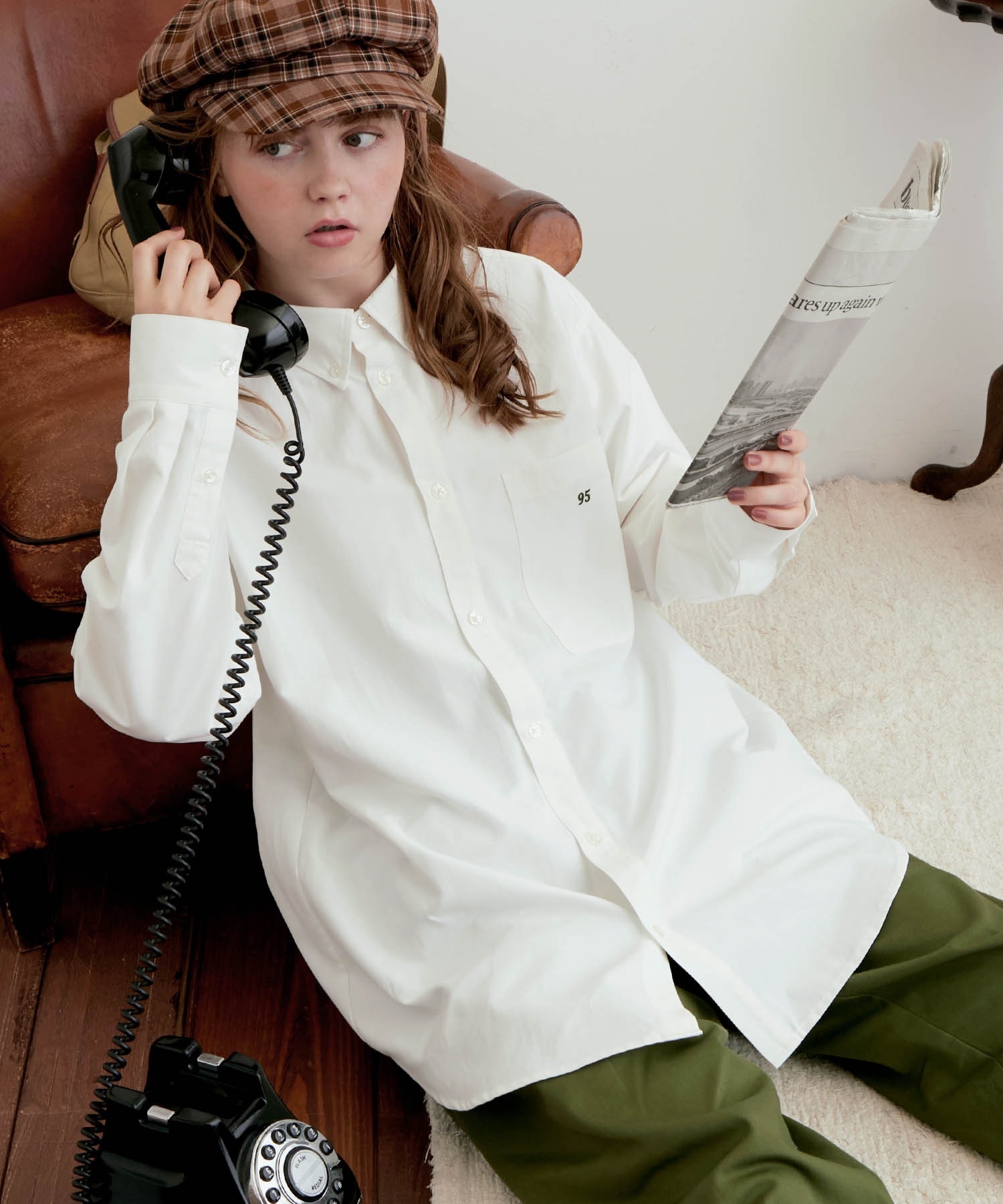 預購┃日本選貨店 格紋 條紋 寬版 襯衫