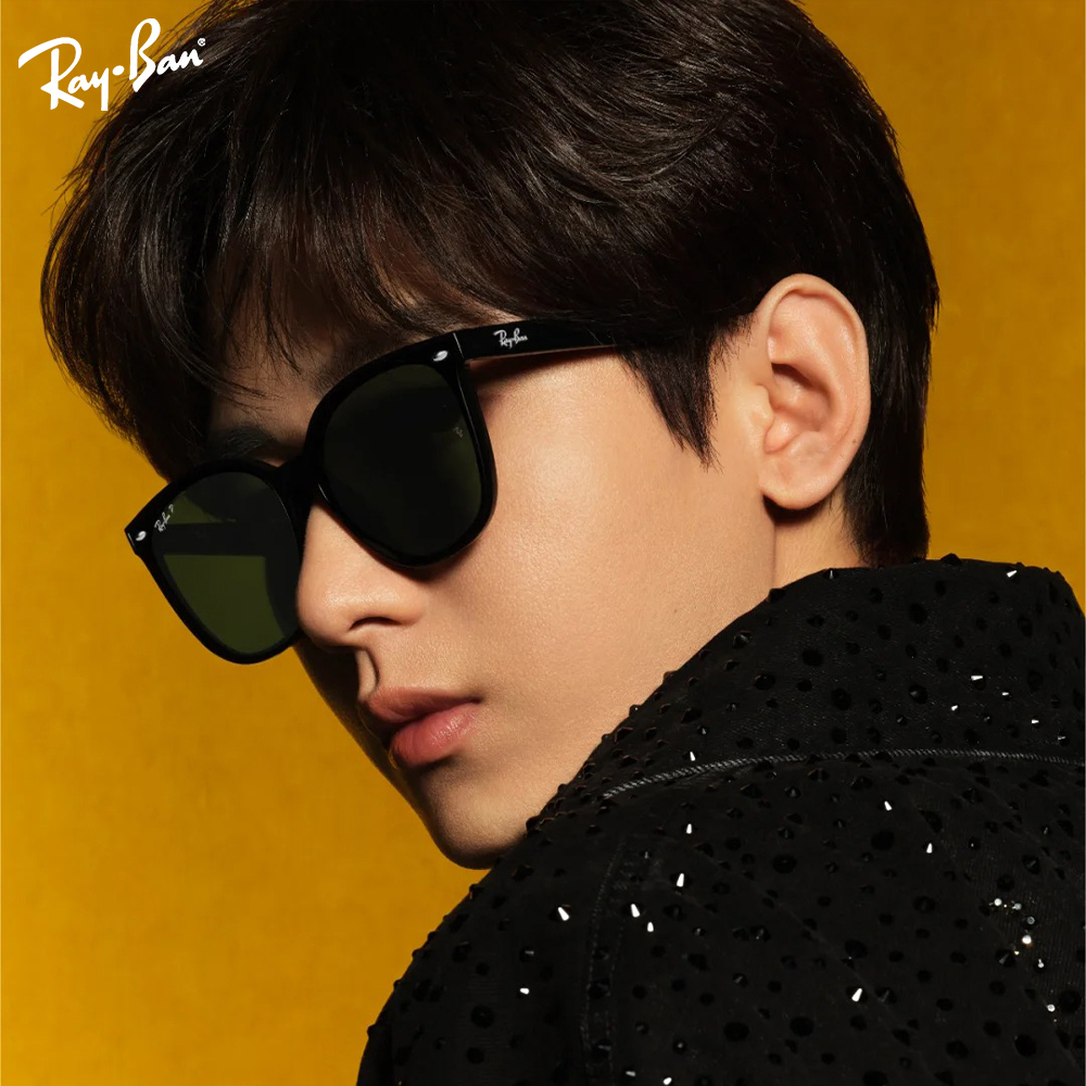 【RayBan】RB4423D 601/9A-66mm 大方框太陽眼鏡(偏光鏡片) ♣ #成毅配戴款