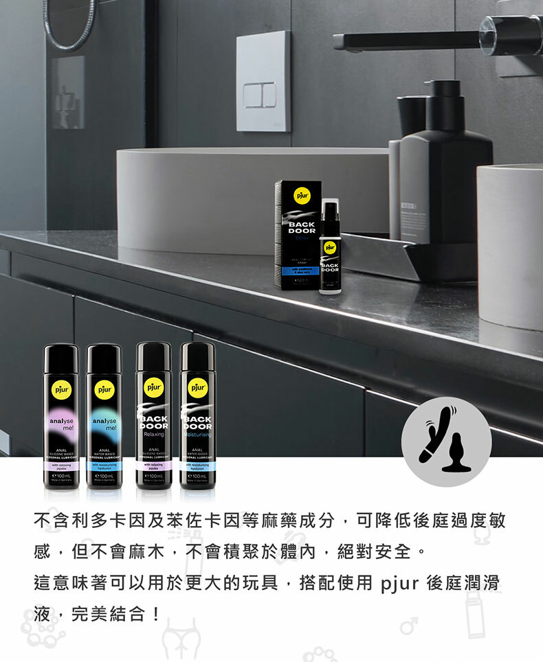 pjur,BACK DOOR Spray 激情後庭高濃度舒緩噴霧20ml的商品圖