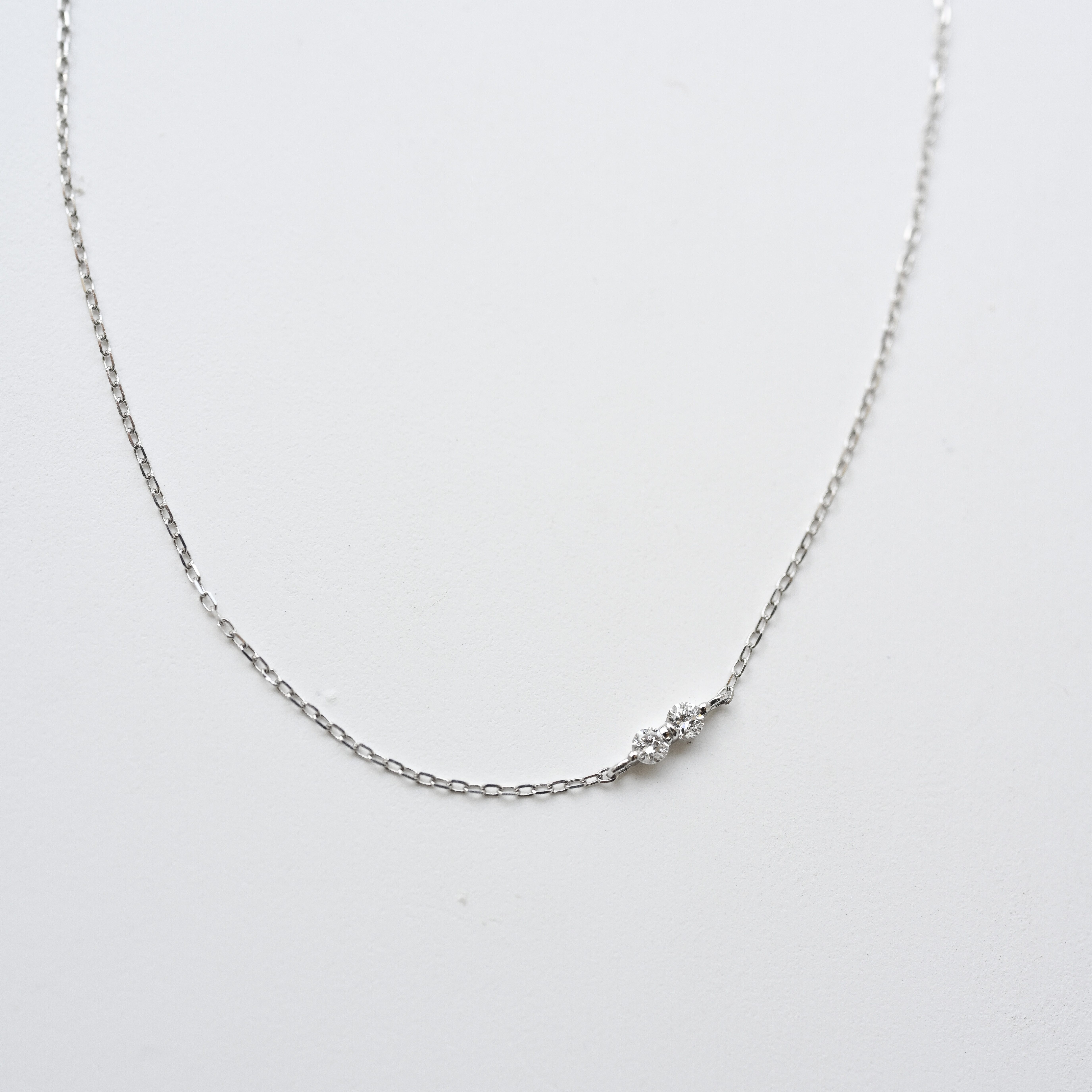 18K Two By one Diamond Bracelet