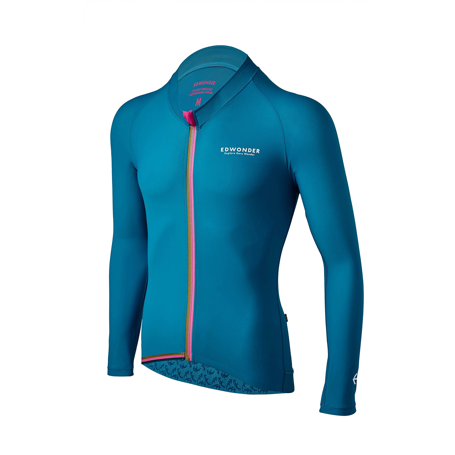 EdWonder EdW Edition Thermal Long Sleeve Jersey Teal Blue (Men & Women)