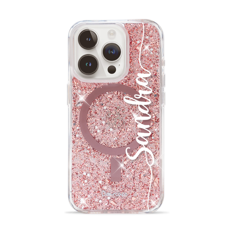 【特惠款】莉莉闆娘 iPhone 15 Pro Max 玫瑰金貝拉殼 (MagSafe) (含Sandra)