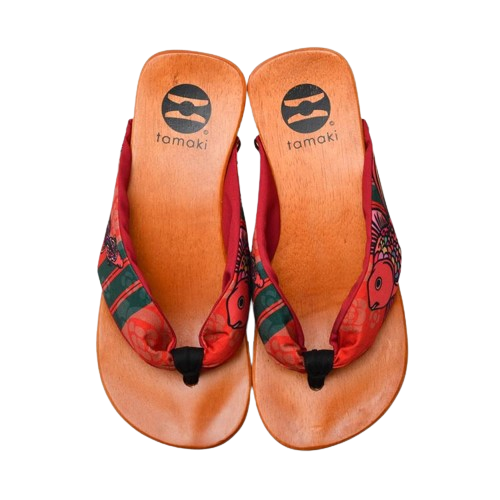 Tamaki Tsubame - 朱紅色木屐 450g