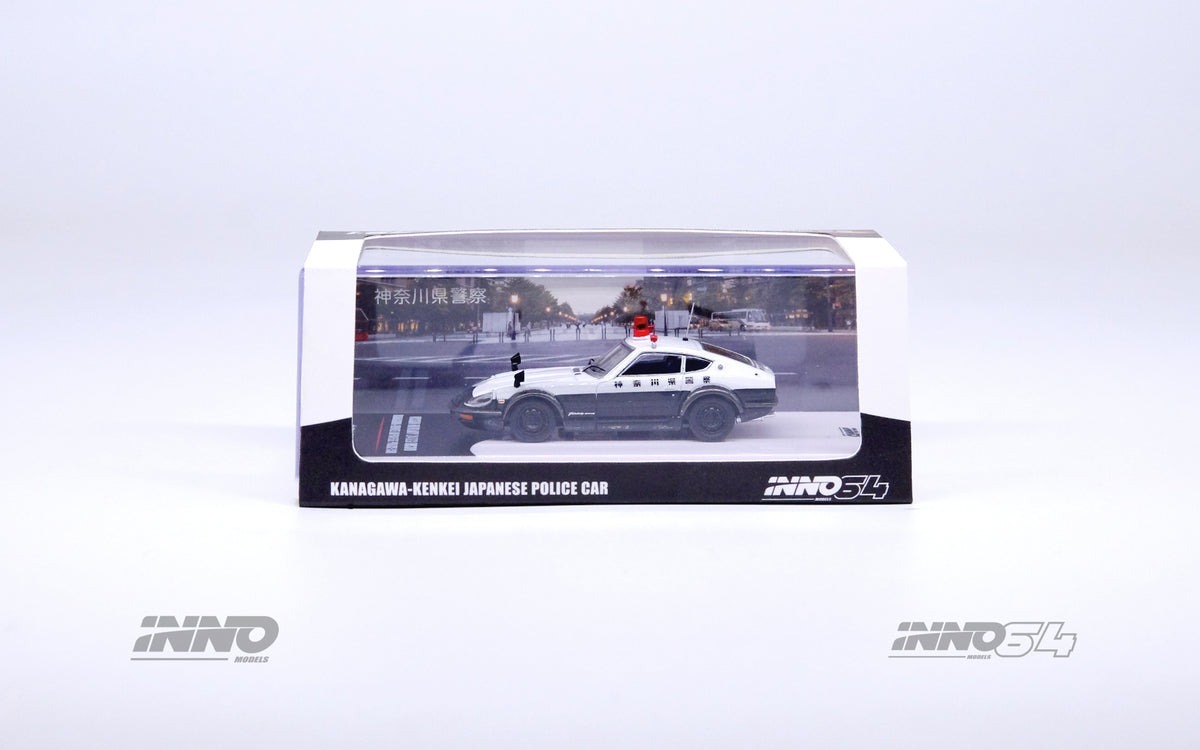 INNO64 1/64 Die-Cast 日產 NISSAN FAIRLADY 240ZG (HS30) JAPANESE POLICE CAR 日本警車警視庁
