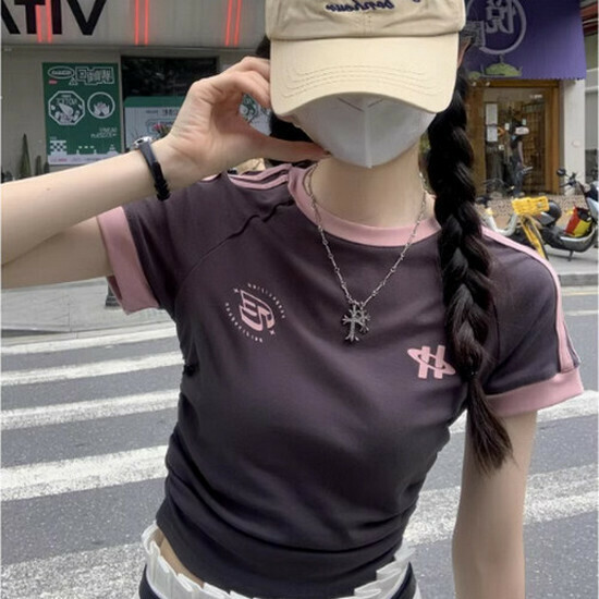 熱賣圓領正肩短袖T恤【深灰色】【S-L碼】（下單後請聯絡客服確認發貨尺碼）
