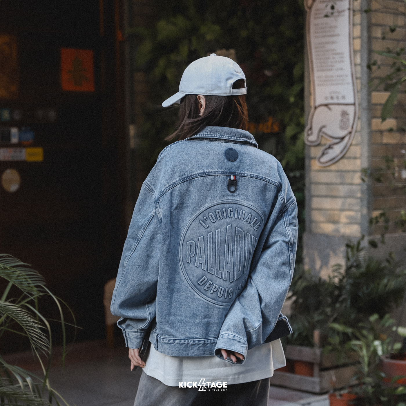 **特價商品售出無退換**男女款 PALLADIUM DENIM JACKET 藍 單寧 多口袋 工裝 牛仔外套【109656-459】