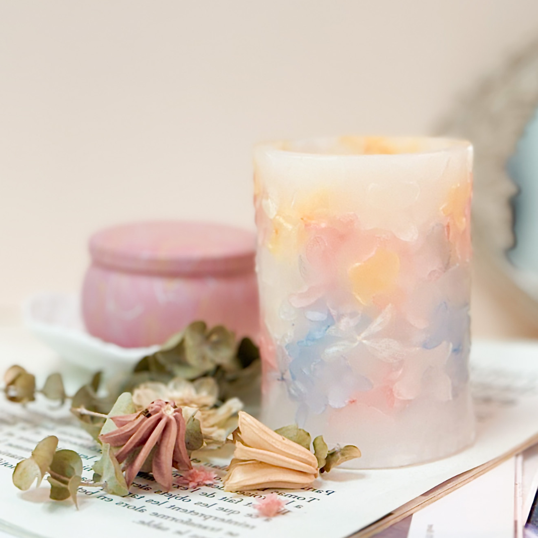 【青手DIY】永生花蠟燭杯 & 精油SPA蠟燭