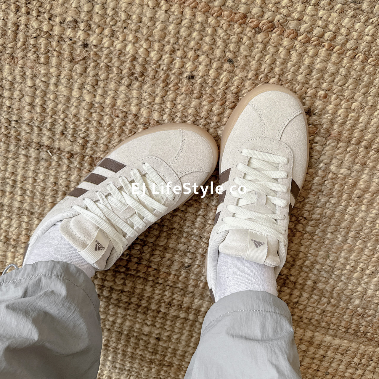 ADIDAS NEO VL COURT 3.0 卡其色 焦糖底 女鞋 ID9063 / 預購