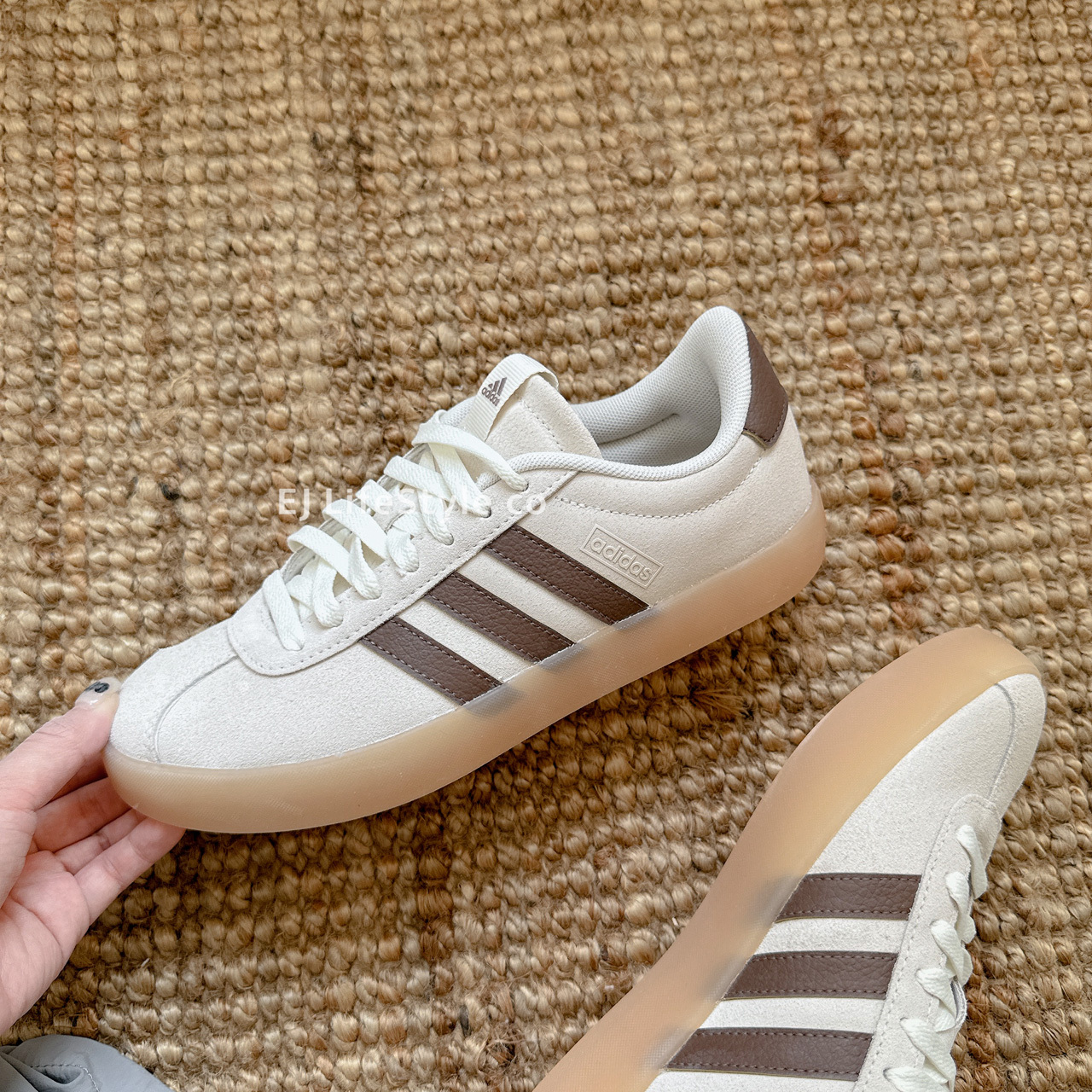 ADIDAS NEO VL COURT 3.0 卡其色 焦糖底 女鞋 ID9063 / 預購