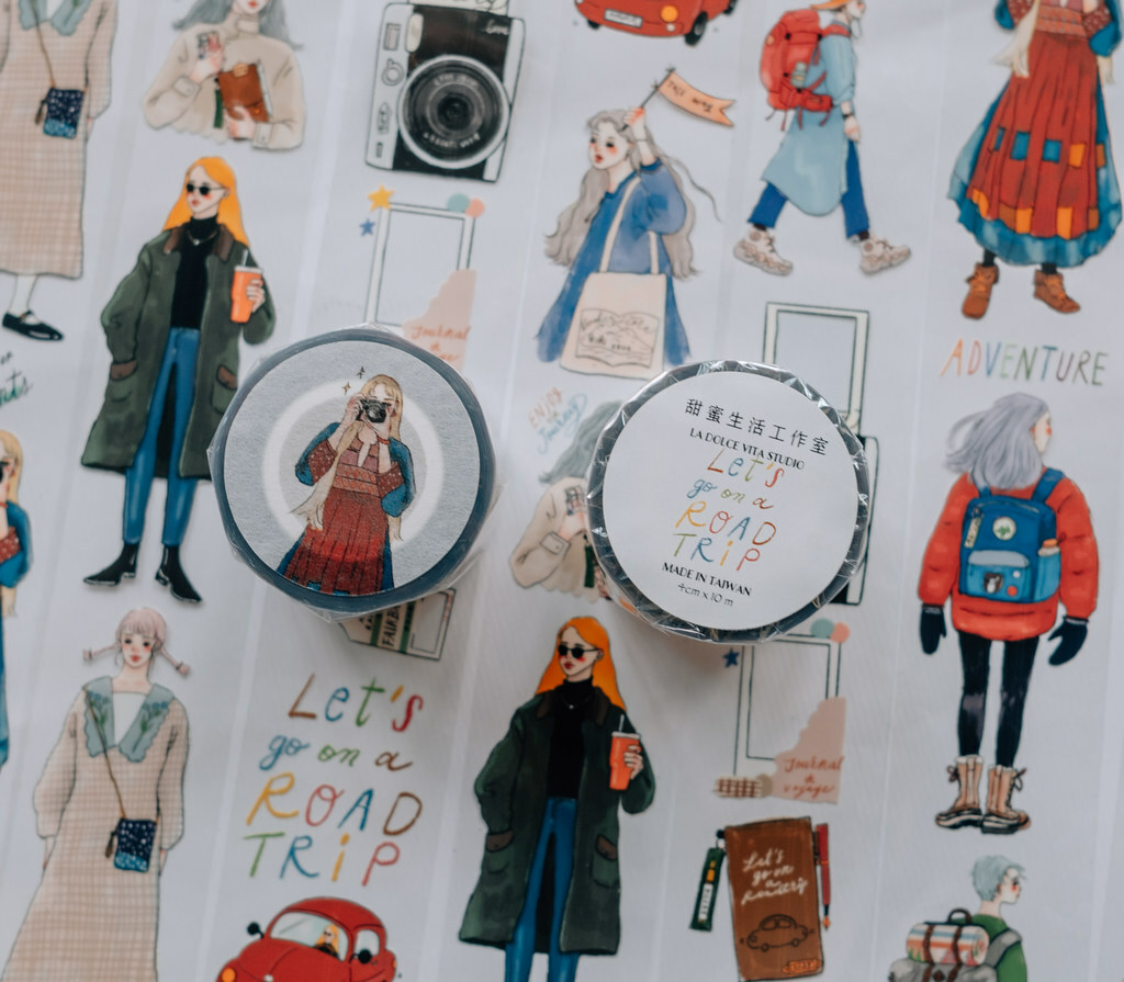 環島旅行 Let us go on a road trip pet膠帶｜甜蜜生活La dolce vita 臺灣