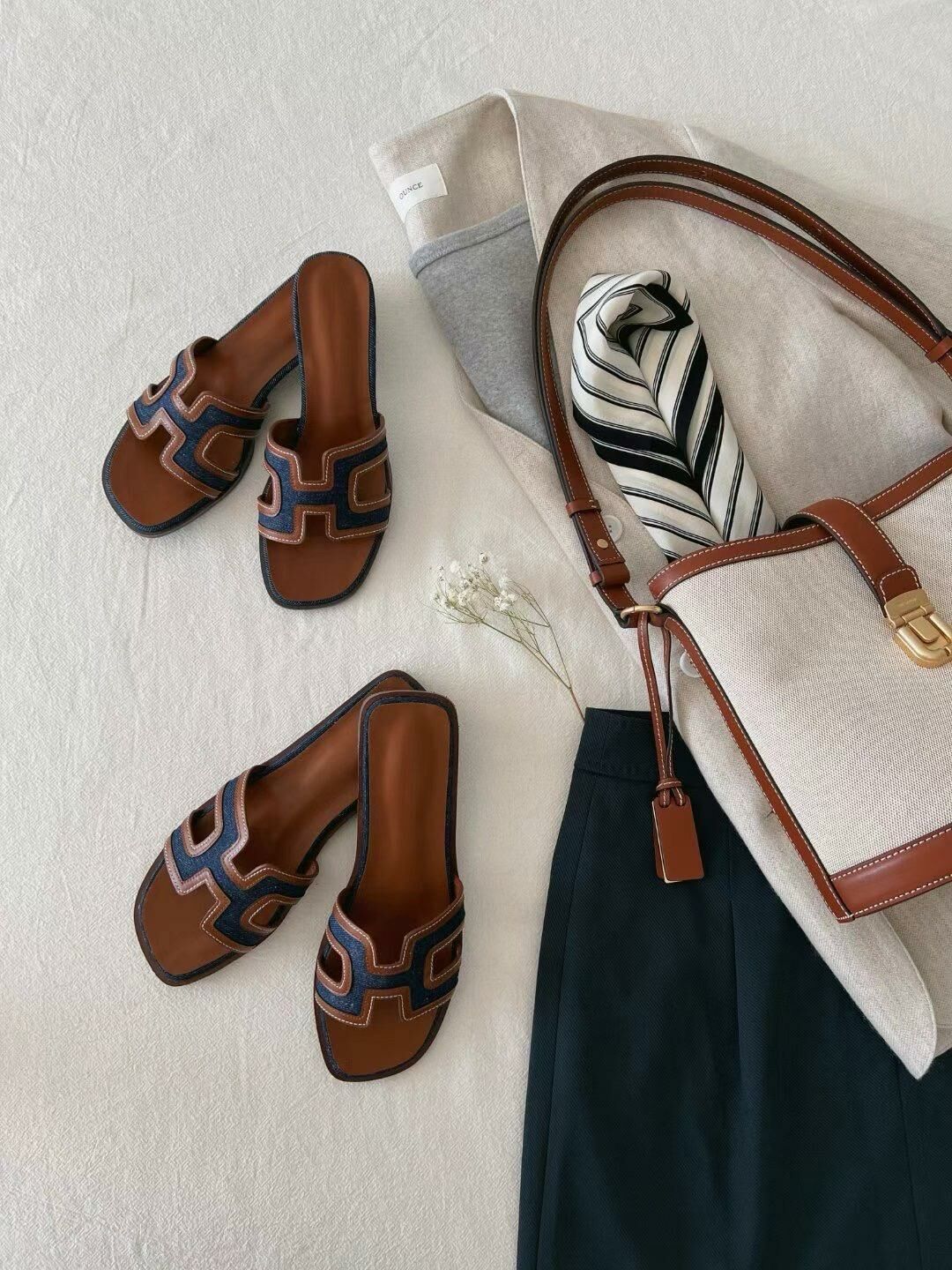 SH#14355 🤎大牌網紅拖