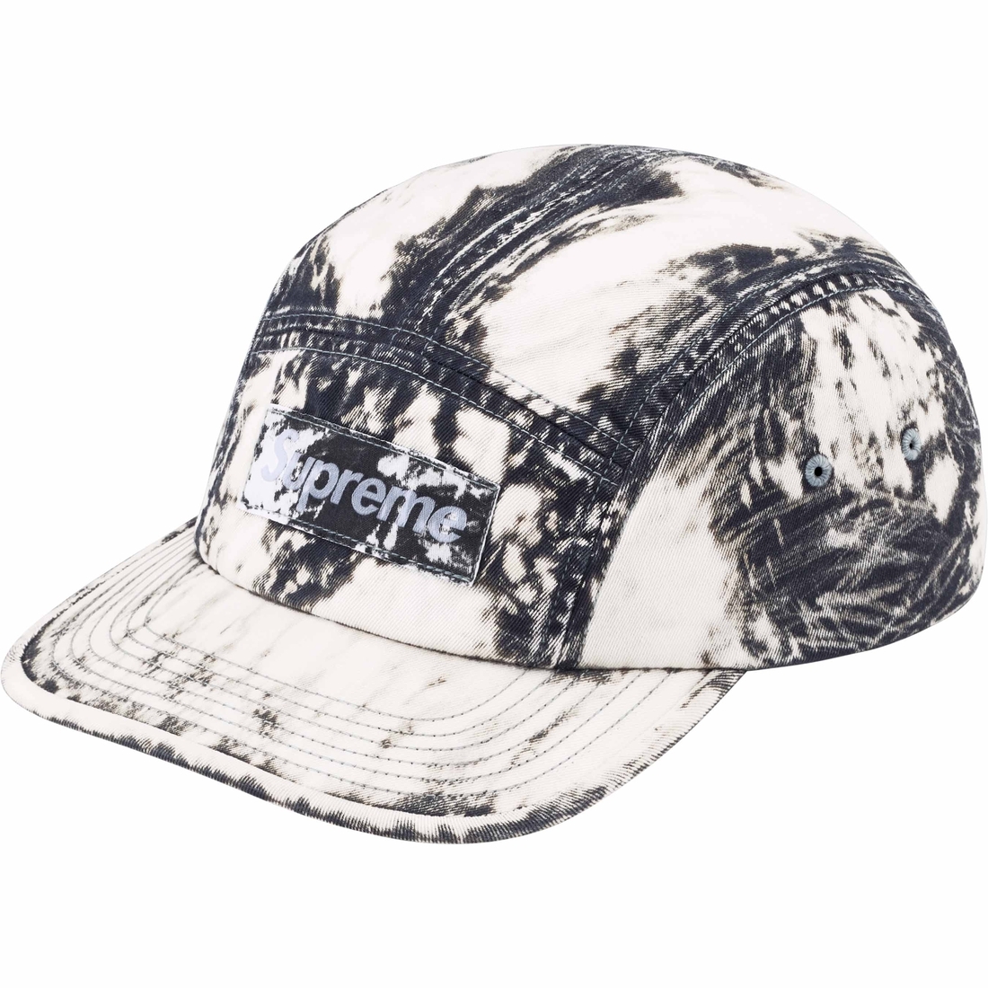 SUPREME SS24 BLEACHED CHINO CAMP CAP