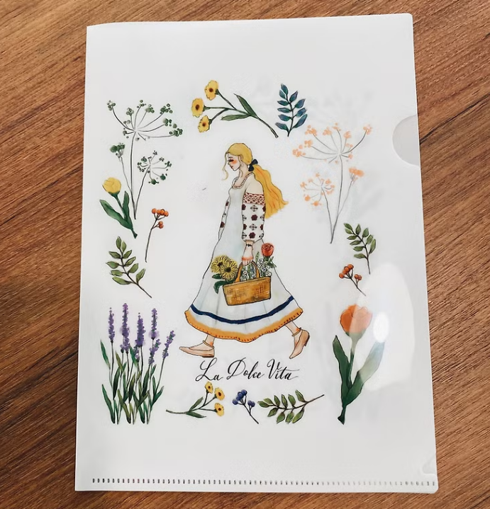 花園採集 資料夾 A5尺寸｜甜蜜生活La dolce vita 臺灣