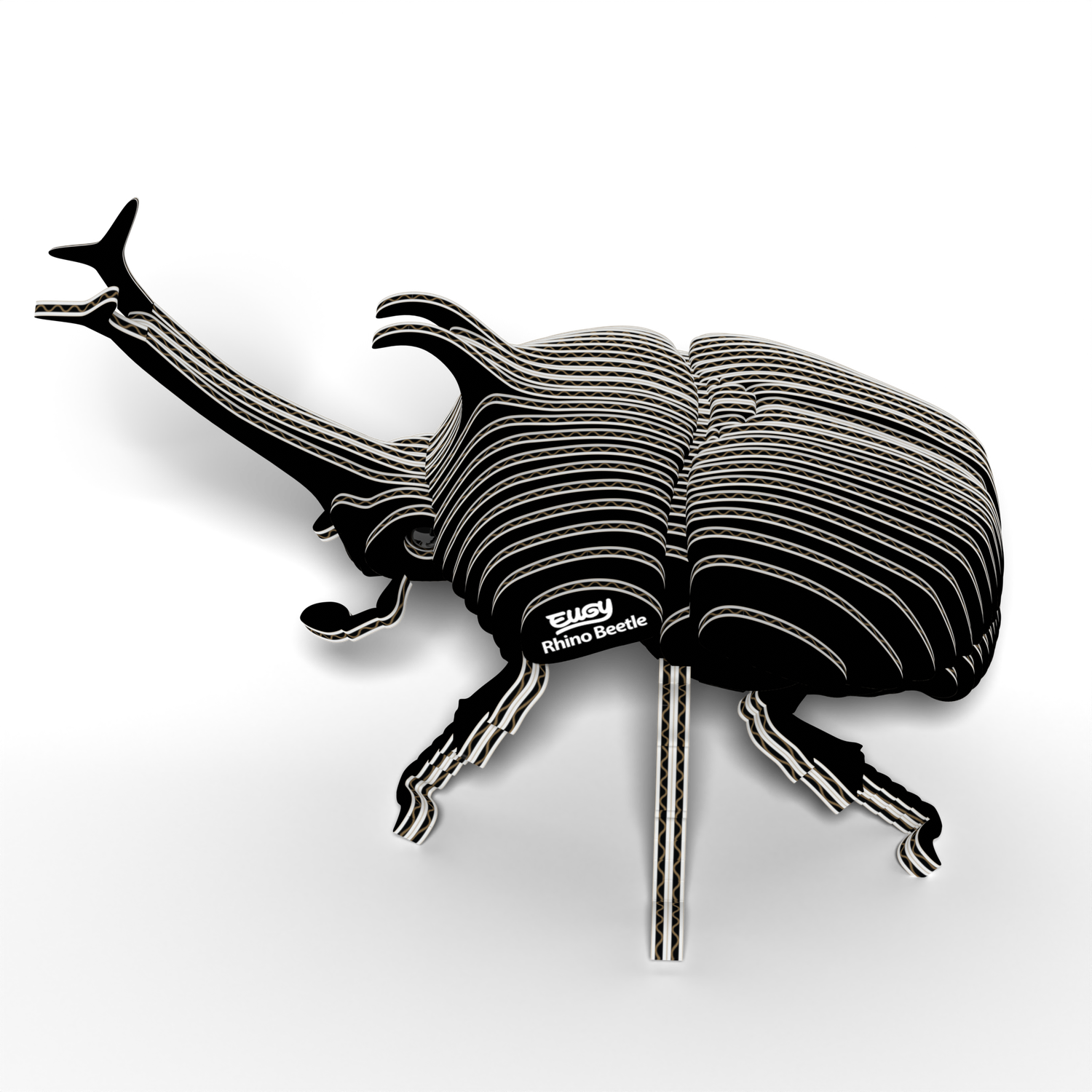 EUGY 3D Cardboard Kit Set Model - 113 Rhino Beetle