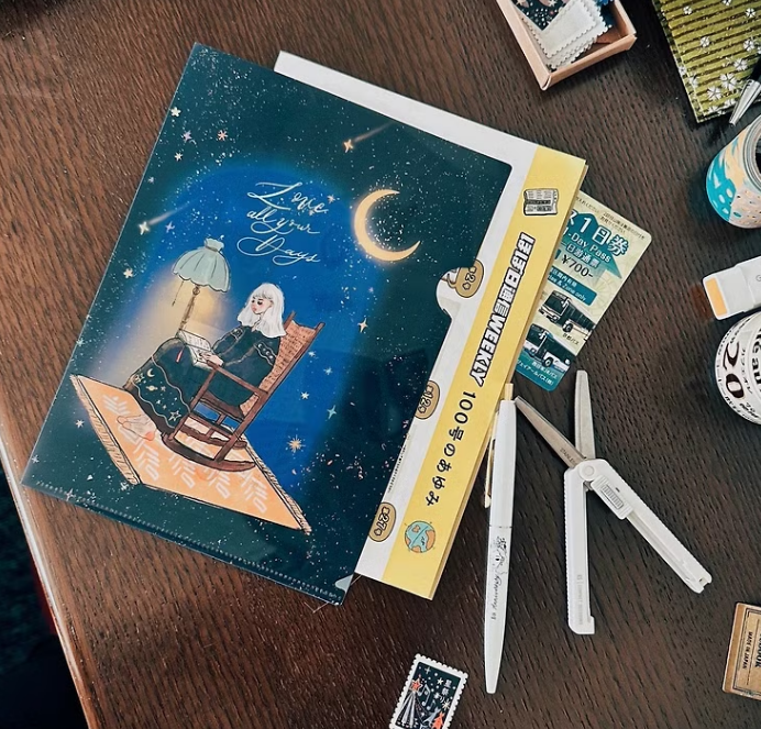 日子有星星有月亮 資料夾 A5尺寸｜甜蜜生活La dolce vita 臺灣