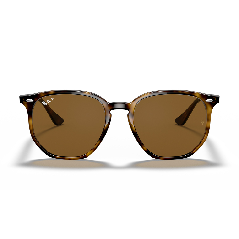 【RayBan】RB4306F 710/83-54mm 六角形太陽眼鏡(偏光鏡片)♥  #E.SO瘦子同款