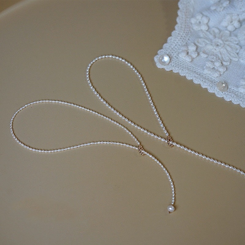 【溫婉】簡約天然小米珍珠項鍊