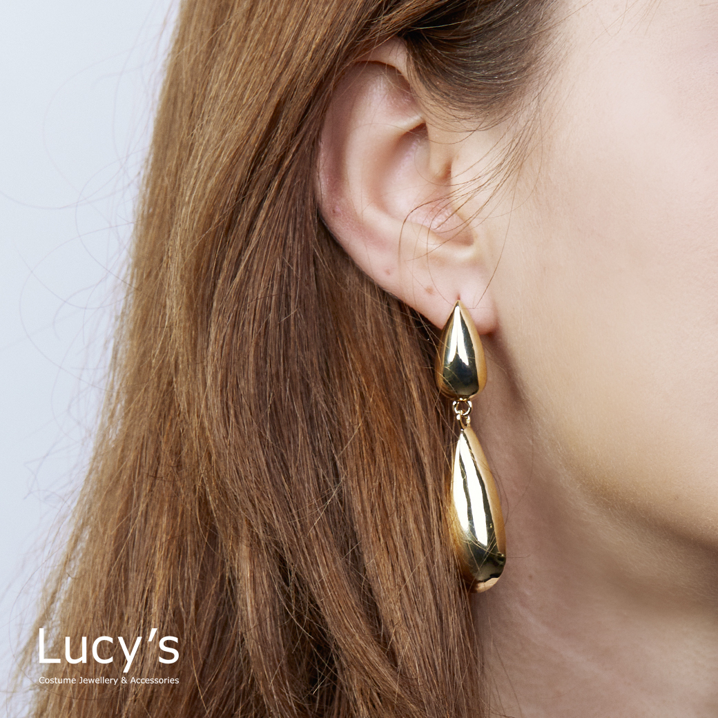 Lucy's X RO HUANG．耳環 (二色) (115774/115775)