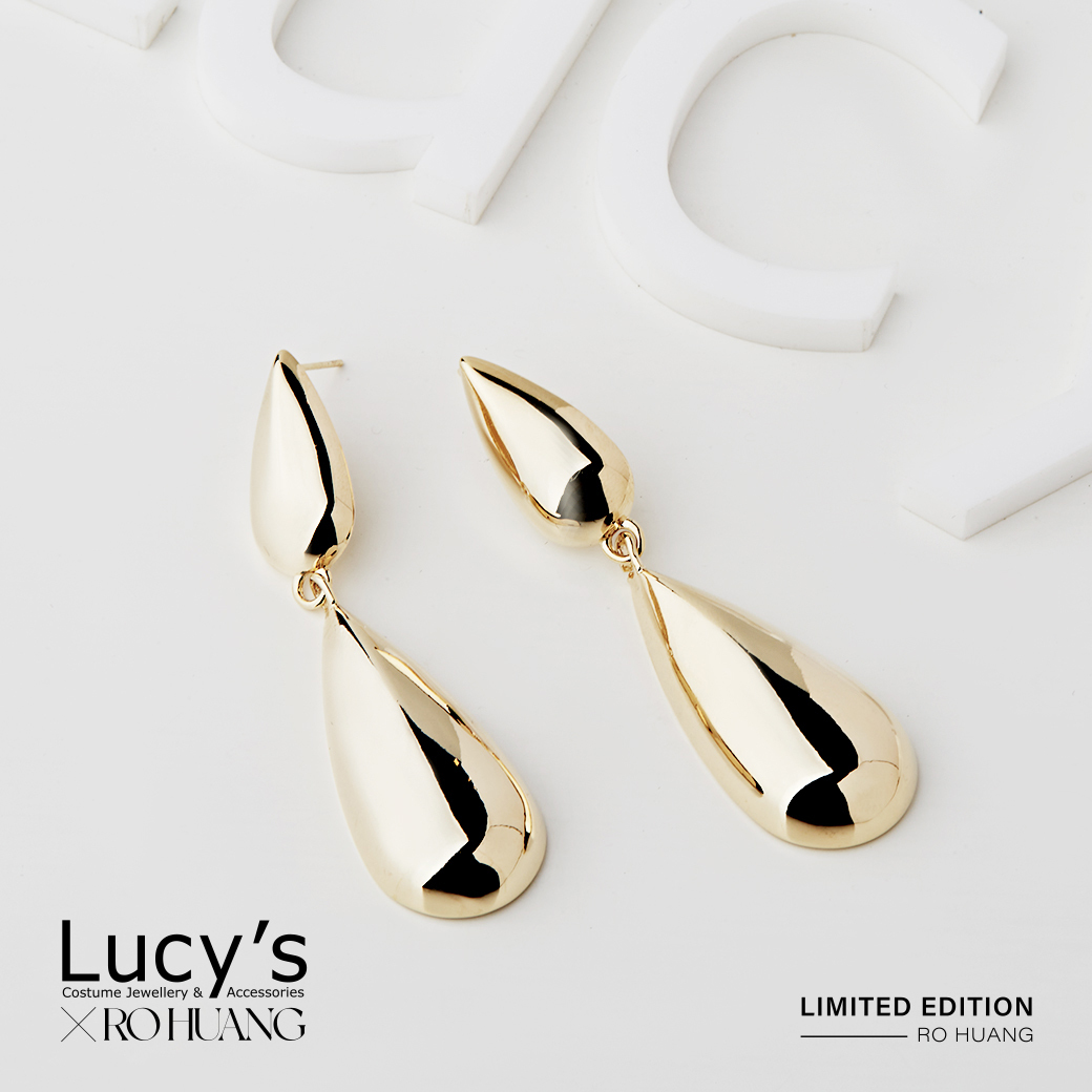 Lucy's X RO HUANG．耳環 (二色) (115774/115775)