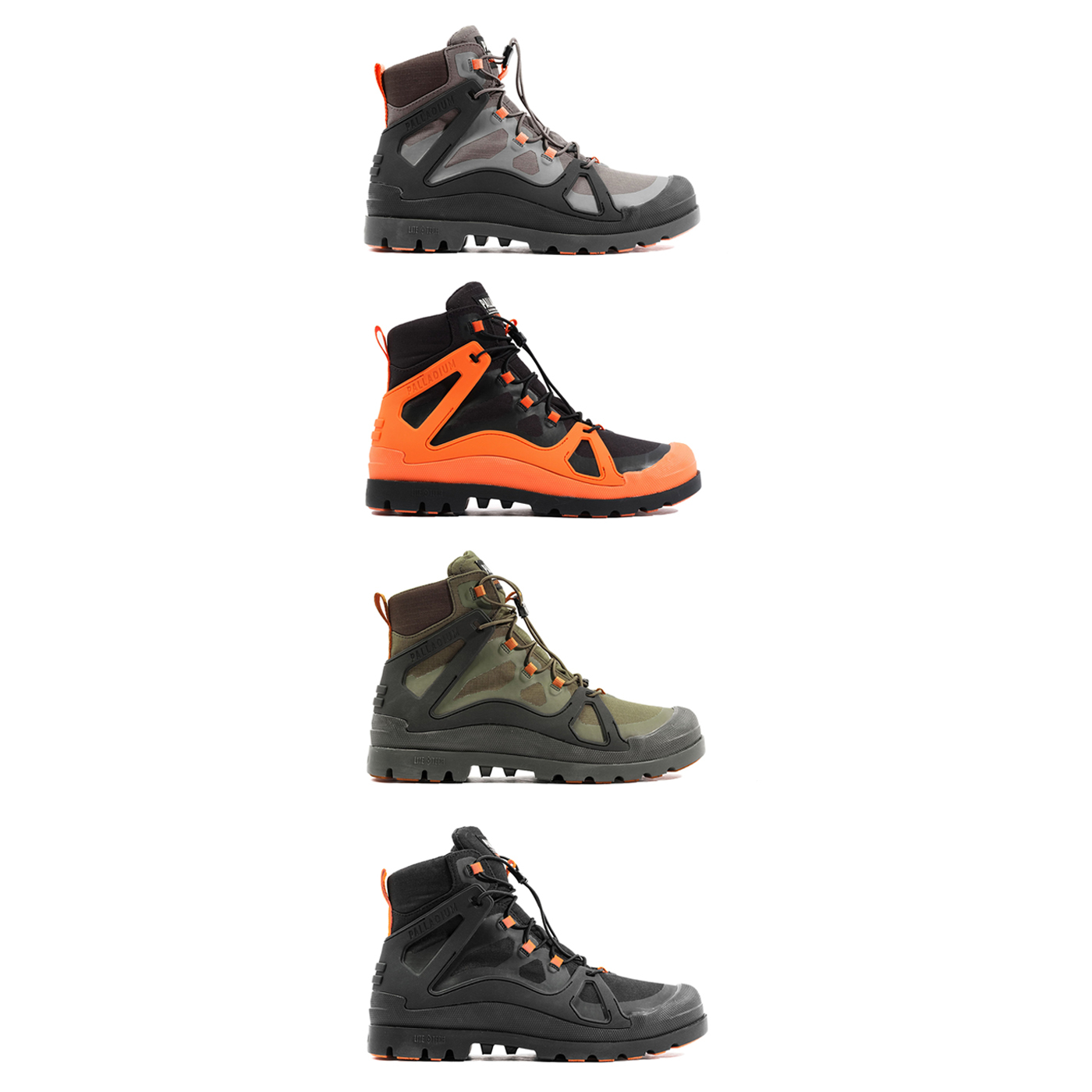 男鞋 PALLADIUM PAMPA LITE+ CAGE WP+ 四色 快穿 輕量 高筒 防水靴 休閒鞋【08845】