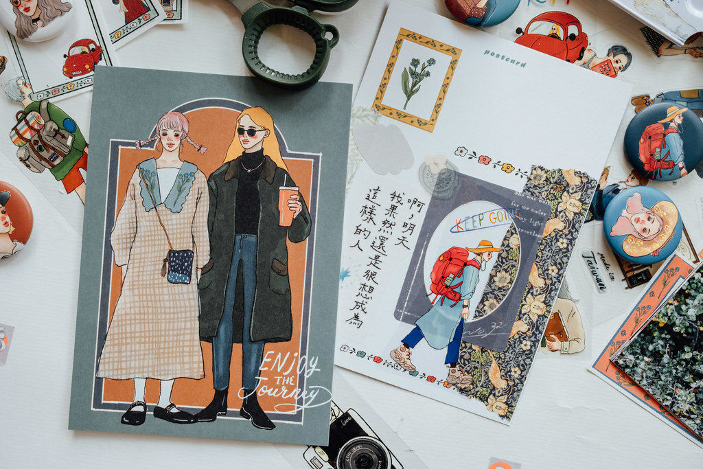 Enjoy the journey 明信片｜甜蜜生活 la dolce vita 臺灣