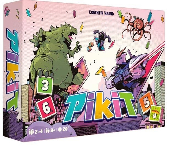 機獸骰戰 Pikit 英文版 有中文規則連結