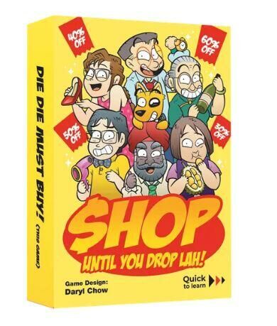 瞎拚袋禍日 Shop Until You Drop Lah 英文版附中文說明書