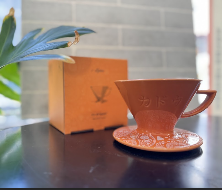 星芒濾杯「極」M1陶瓷濾杯 變形蟲橘