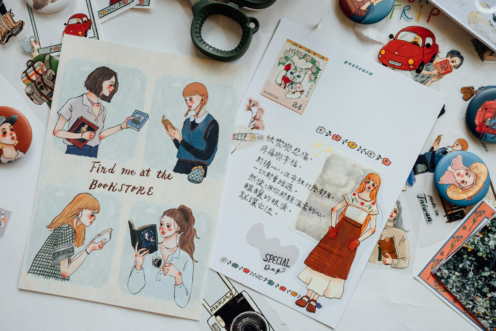 Find me at bookstore 明信片｜甜蜜生活 la dolce vita 臺灣