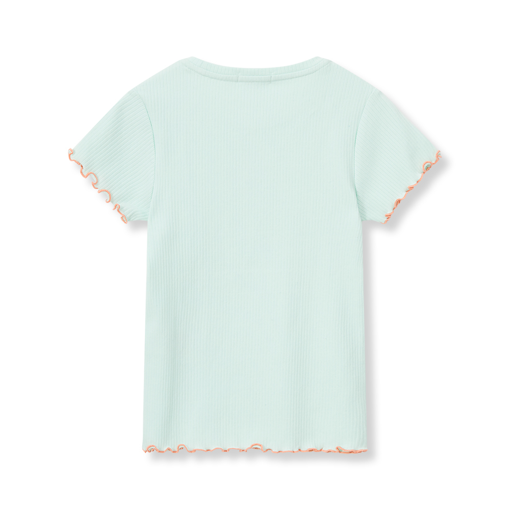 Short-sleeve Printed Top