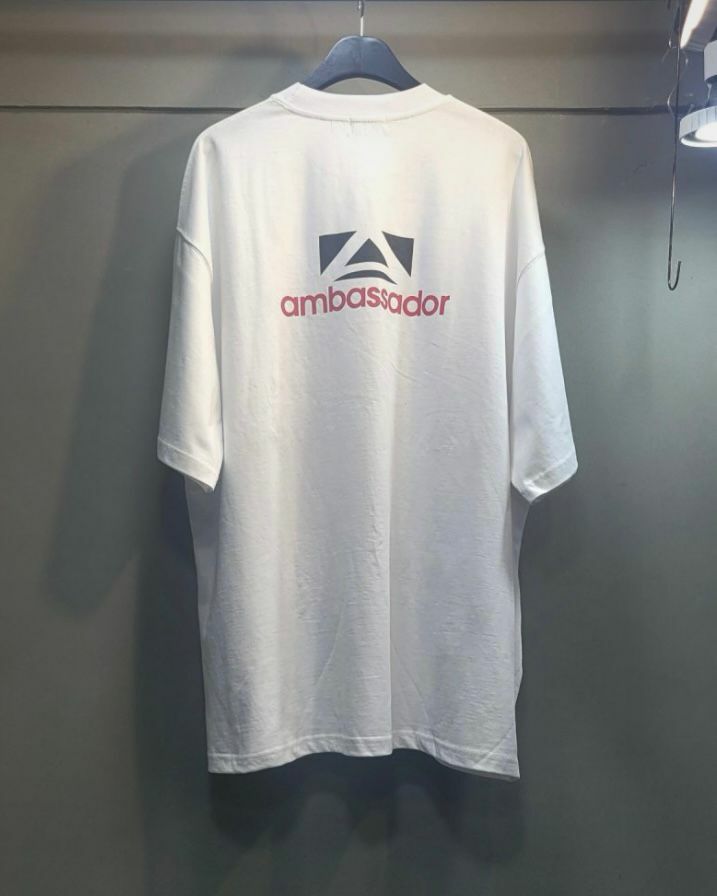 OverSize 英文字圖案短袖Tee T5440