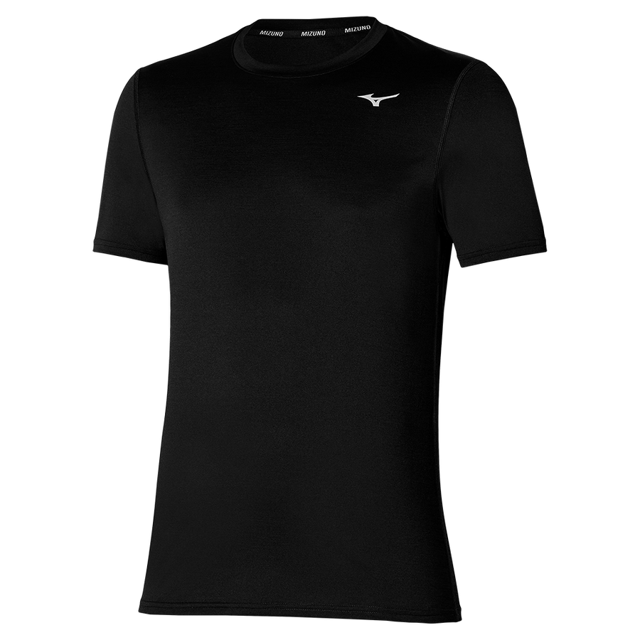 MIZUNO IMPULSE CORE TEE 男裝運動衫 黑色