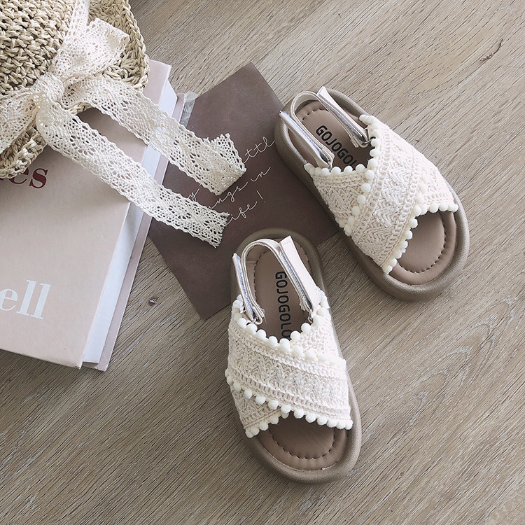 民族風編織涼鞋