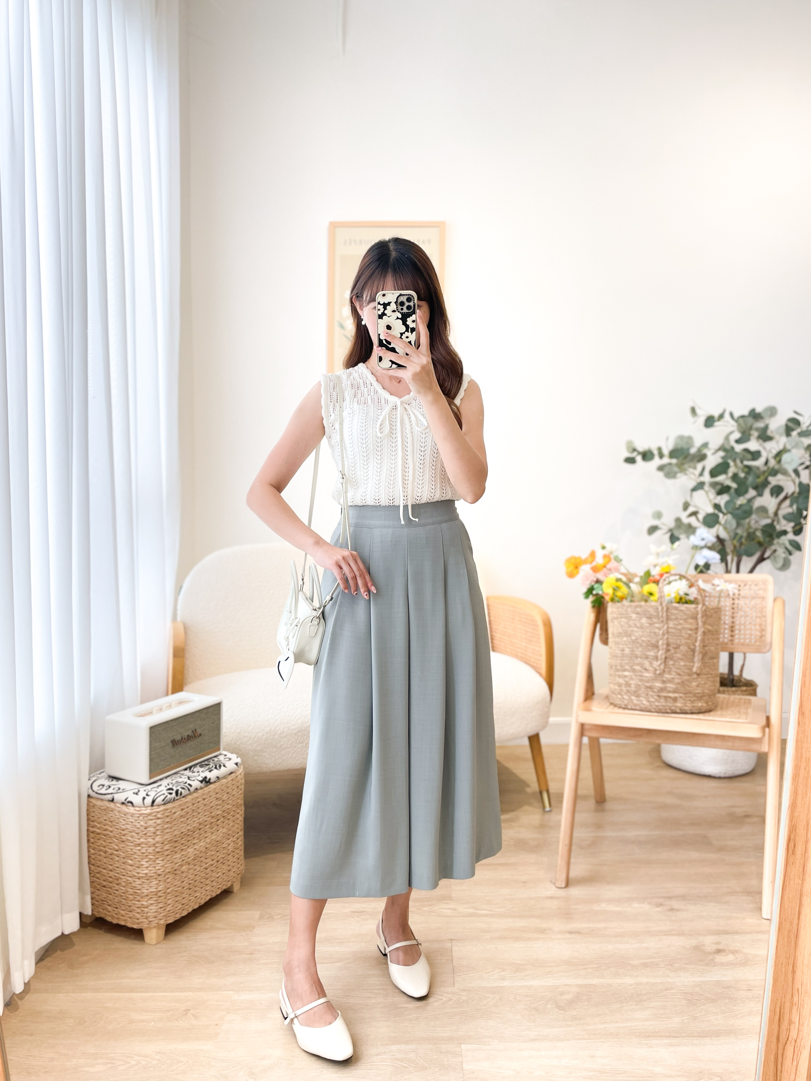 JEAN126 Gelato Wide Midi Pants