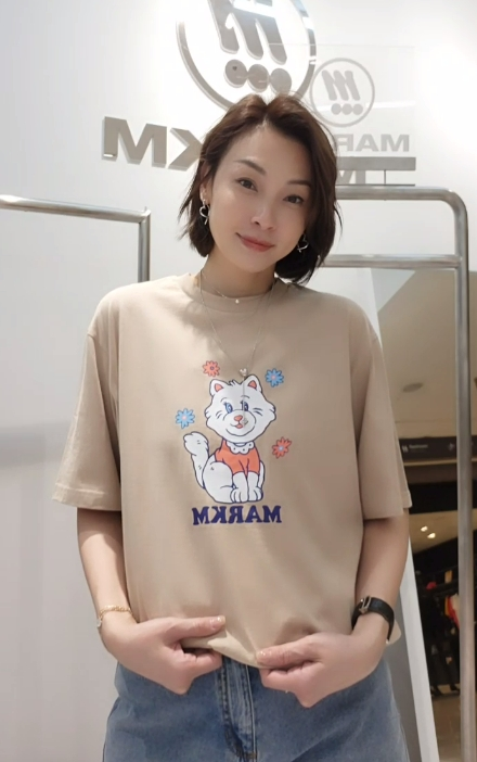 韓國代購 MARKM 開心喵🐱短袖MAR0531
